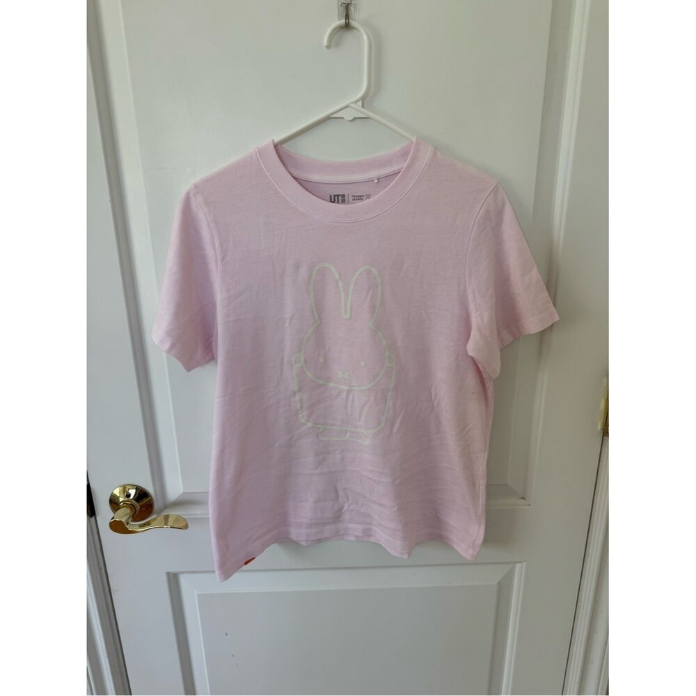 Uniqlo Miffy Pink T Shirt Women's S